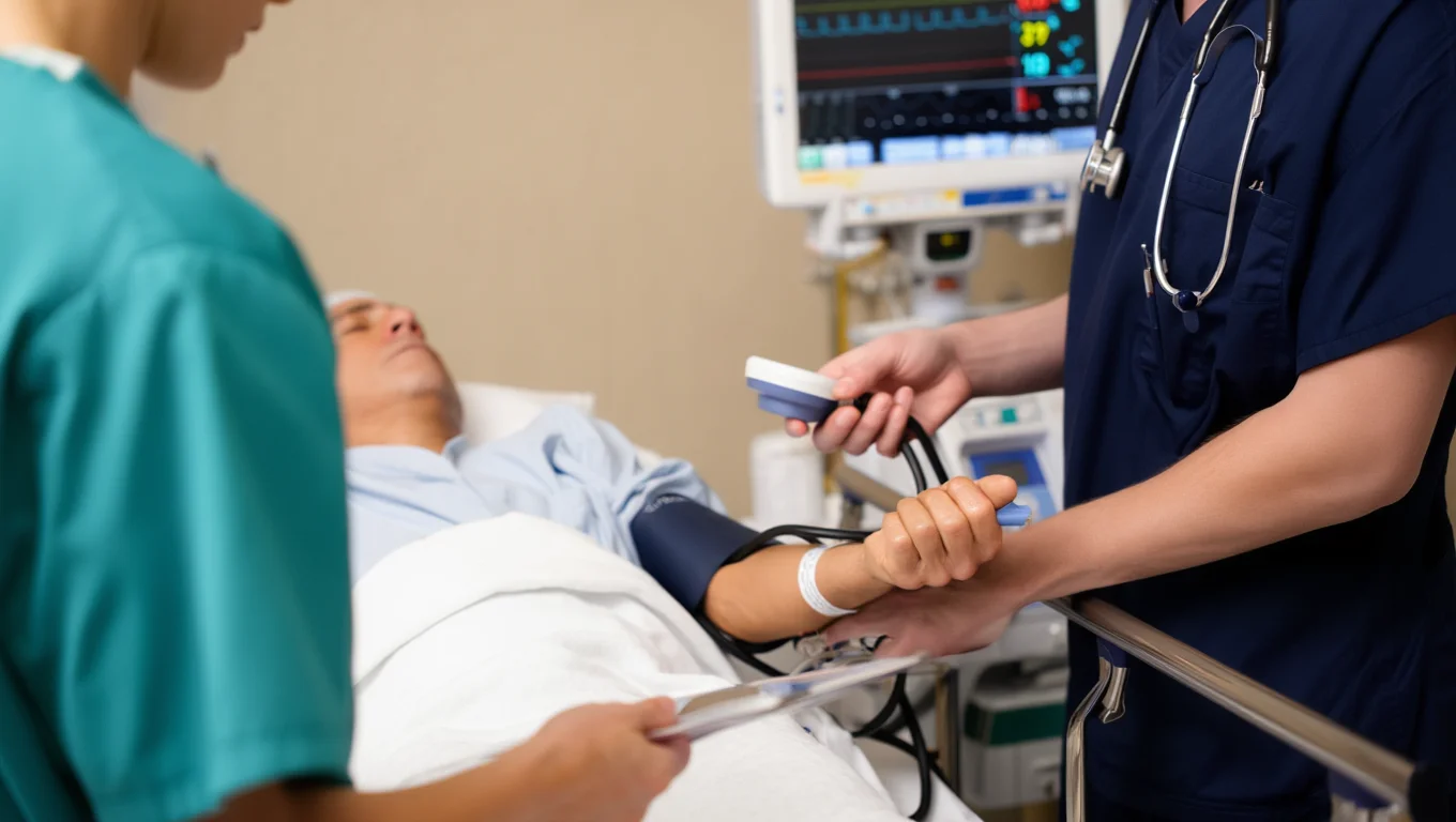 Пациент в клинике